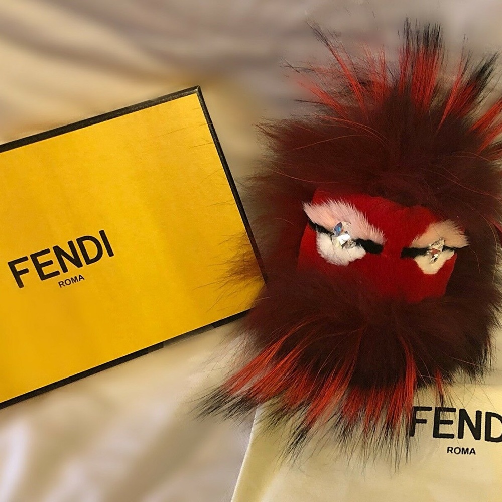 Fendi Monster Keychain